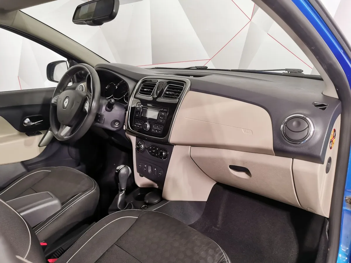 Renault Logan 1.6 AT (102 л.с.) Синий в АВИЛОН. Слайд №12