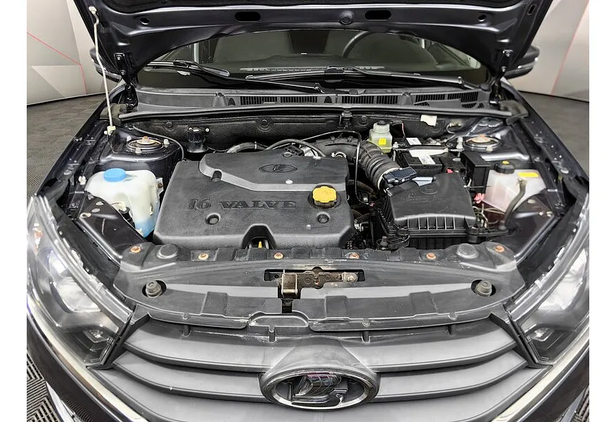 ВАЗ (Lada) Granta 1.6 AT 16кл (98 л.с.) Серый в АВИЛОН. Слайд №11