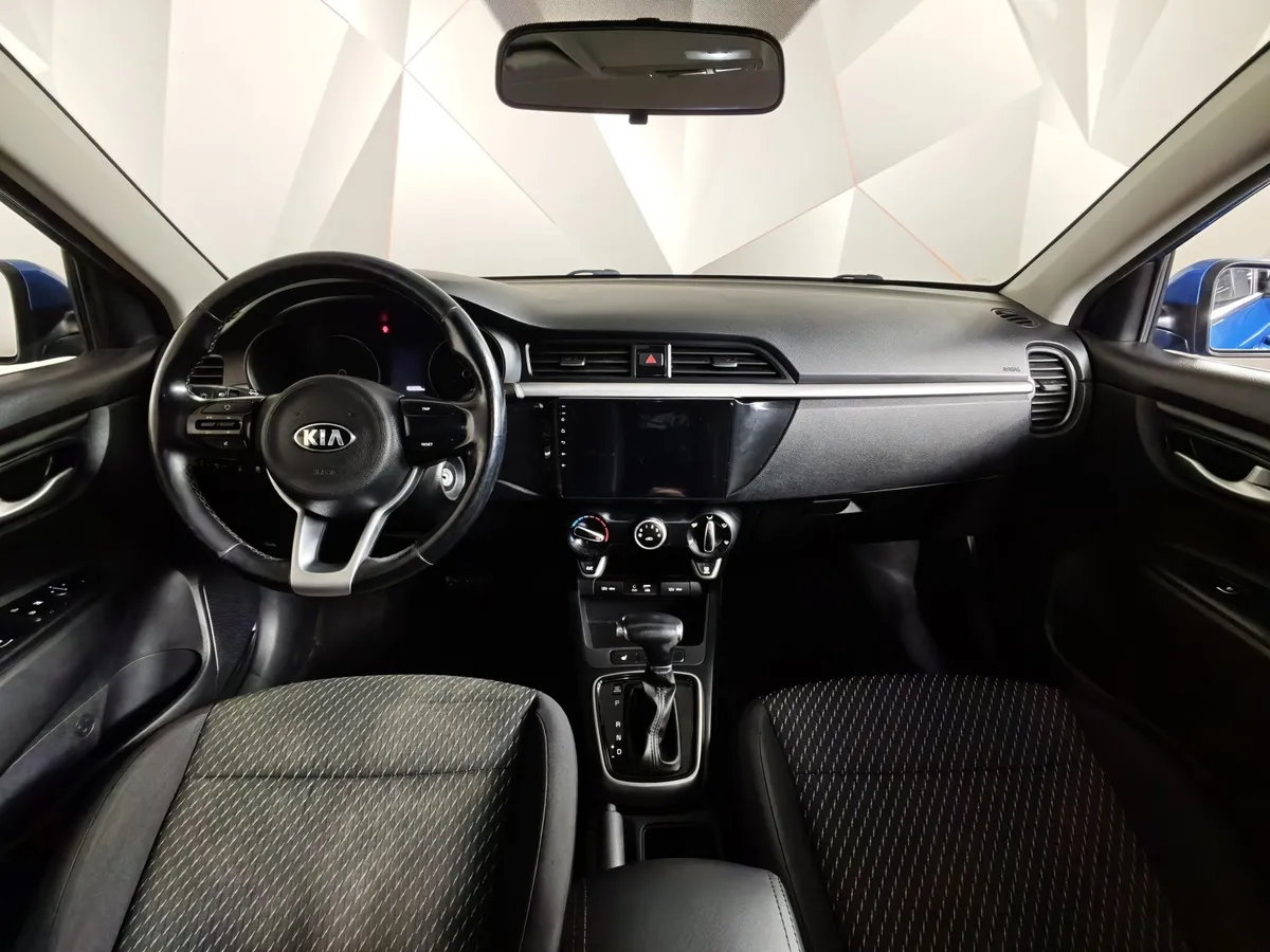 Kia Rio 1.4 AT (100 л.с.) Fleet Синий в АВИЛОН. Слайд №13