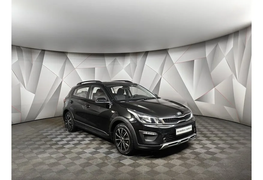 Kia Rio X-Line 1.6 AT (123 л.с.) Черный в АВИЛОН. Слайд №3