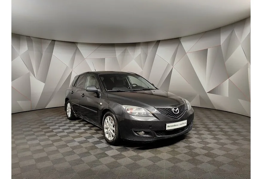 Mazda 3 1.6 AT (105 л.с.) Черный в АВИЛОН. Слайд №2