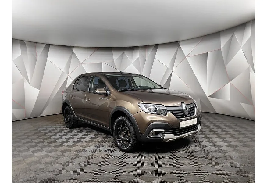 Renault Logan 1.6 CTV FWD (113 л.с.) Коричневый в АВИЛОН. Слайд №3
