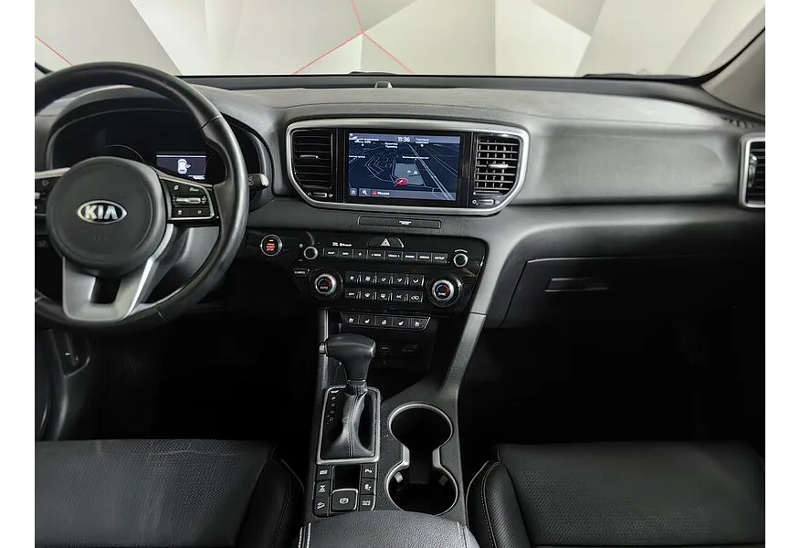 Kia Sportage 2.0 MPI AT AWD (150 л.с.) Premium Белый в АВИЛОН. Слайд №15
