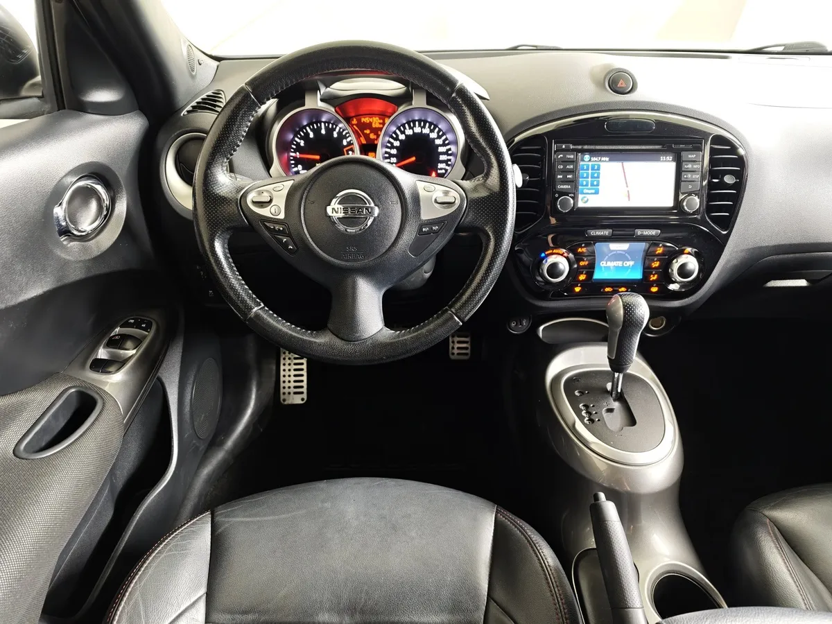 Nissan Juke 1.6 turbo CVT AWD (190 л.с.) Белый в АВИЛОН. Слайд №19