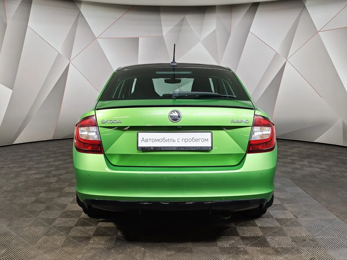 Skoda Rapid 1.4 TSI DSG (125 л.с.) Active Зеленый в АВИЛОН. Слайд №8