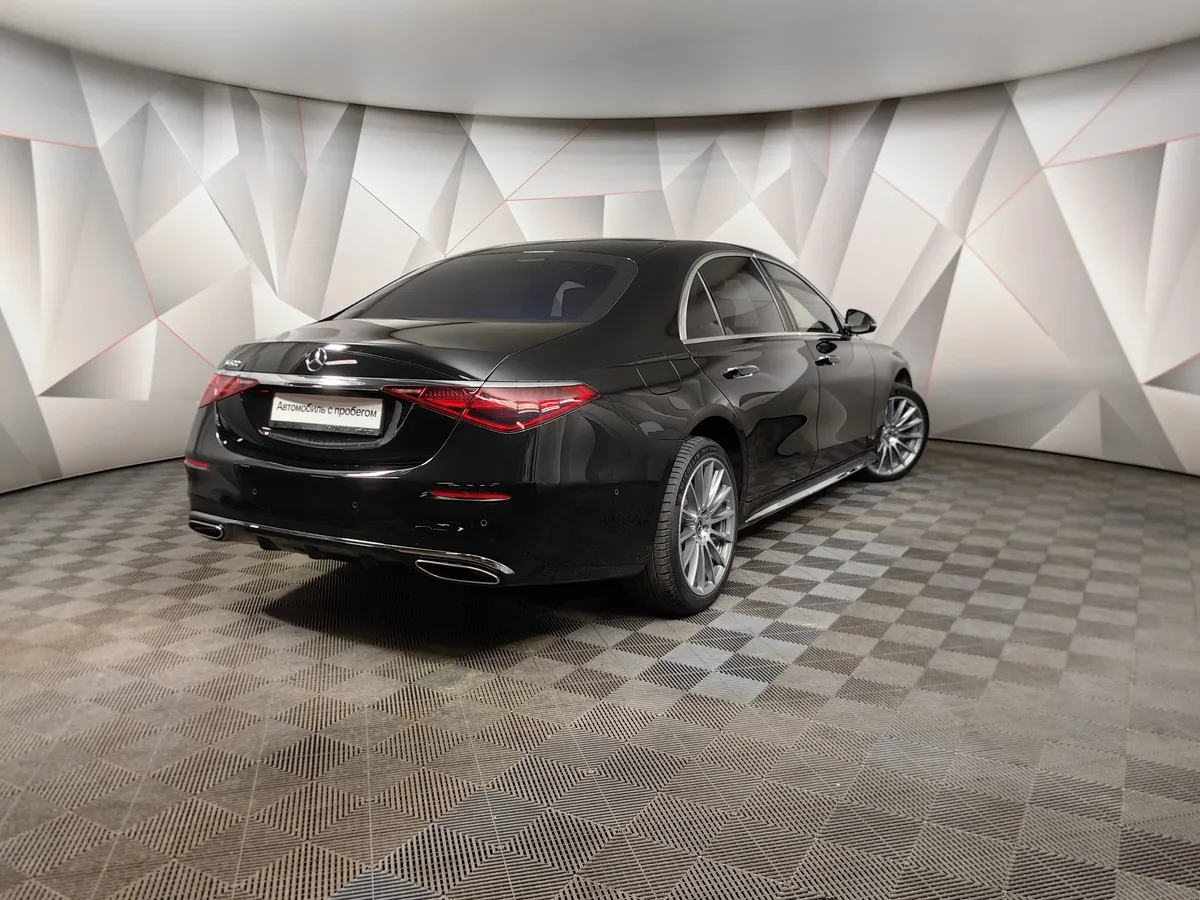 Mercedes-Benz S-Класс S 500 9G-Tronic 4Matic (435 л.с.) Черный в АВИЛОН. Слайд №2