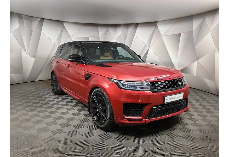 Land Rover Range Rover Sport 3.0 V6 Supercharged AT AWD (340 л.с.) S Красный в АВИЛОН. Слайд №3