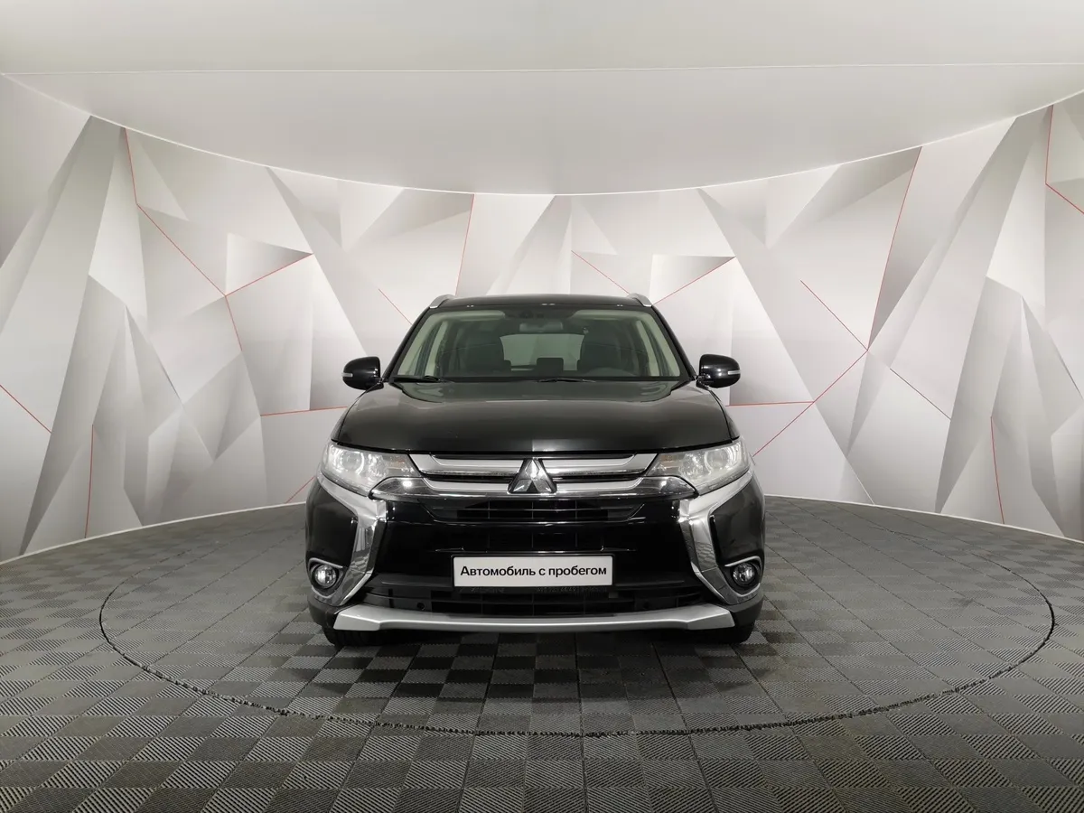 Mitsubishi Outlander 2.0 MIVEC CVT 4WD (146 л.с.) Invite Черный в АВИЛОН. Слайд №7