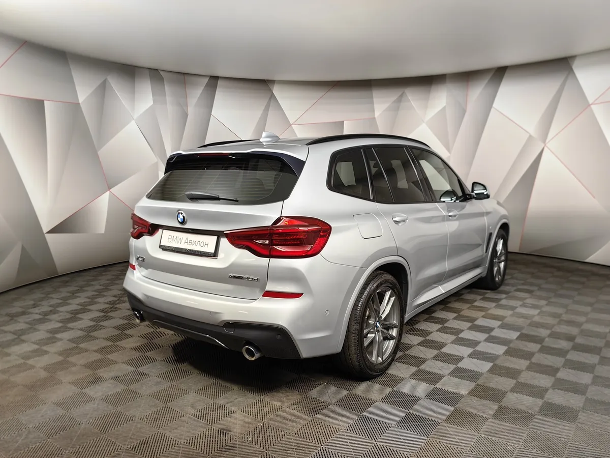 BMW X3 xDrive20d AT (190 л.с.) M Sport Серебристый в АВИЛОН. Слайд №2