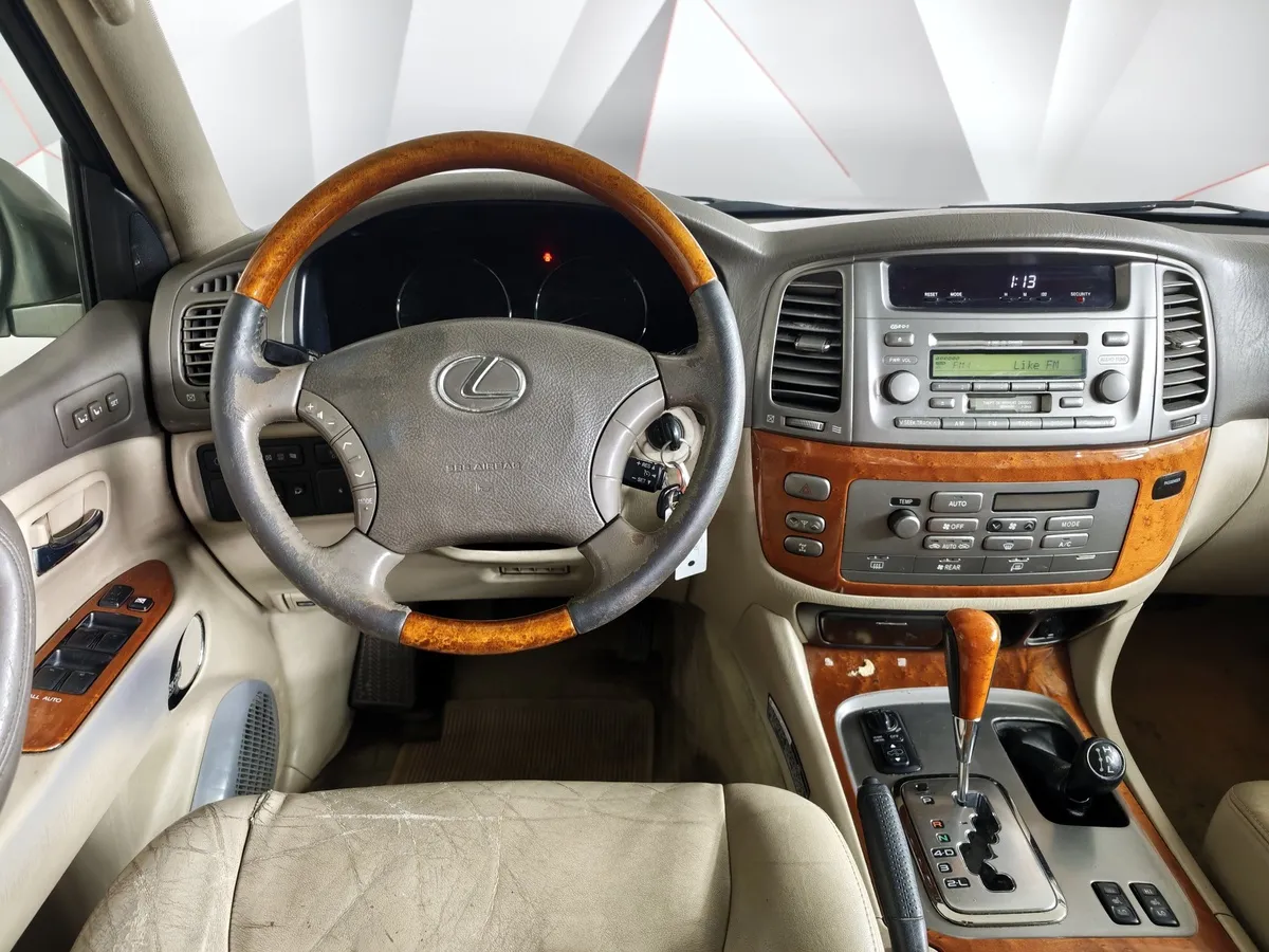 Lexus LX 470 AT (234 л.с.) Зеленый в АВИЛОН. Слайд №19