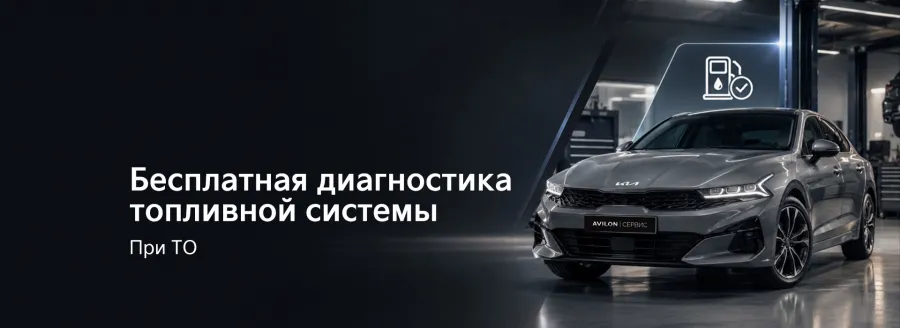 Бесплатная диагностика топливной системы вашего KIA при ТО