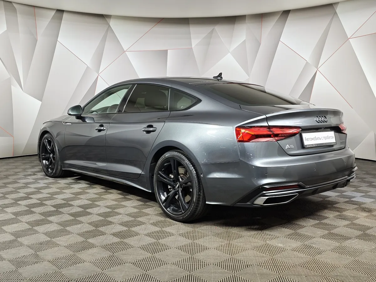 Audi A5 2.0 TFSI S tronic quattro (249 л.с.) Sport Серый в АВИЛОН. Слайд №4