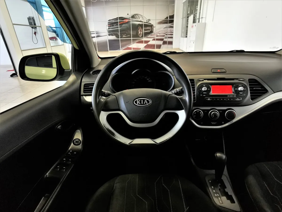 Kia Picanto 1.3 AT (85 л.с.) Зеленый в АВИЛОН. Слайд №19