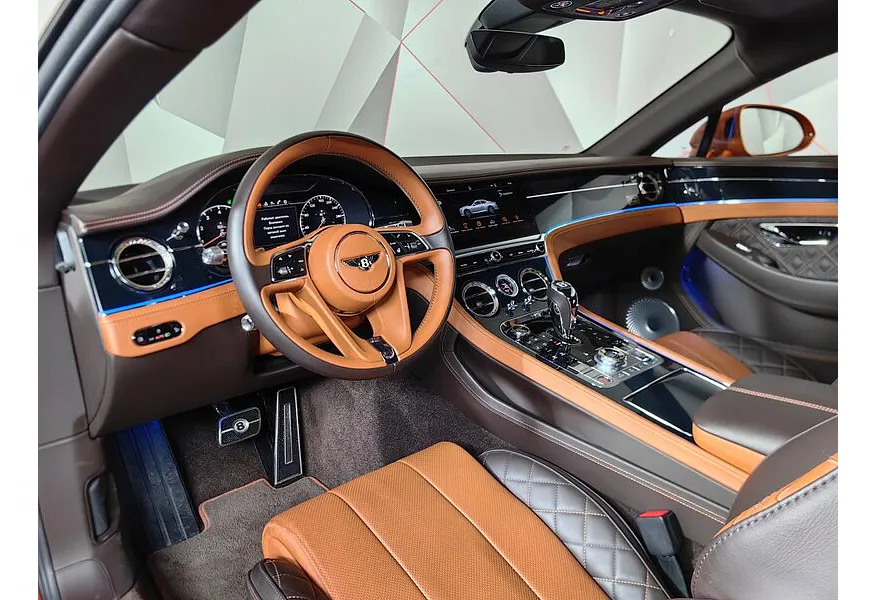 Bentley Continental GT 6.0 AWD AMT (635 л.с.) Оранжевый в АВИЛОН. Слайд №18