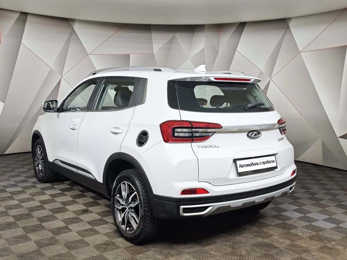 Chery Tiggo 4 1.5 CTV (113 л.с.) Travel Белый в АВИЛОН. Слайд №4