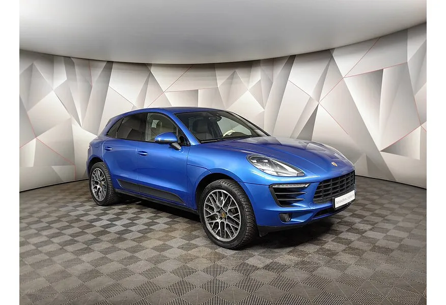 Porsche Macan S Diesel 3.0 PDK AWD (245 л.с.) Синий в АВИЛОН. Слайд №3