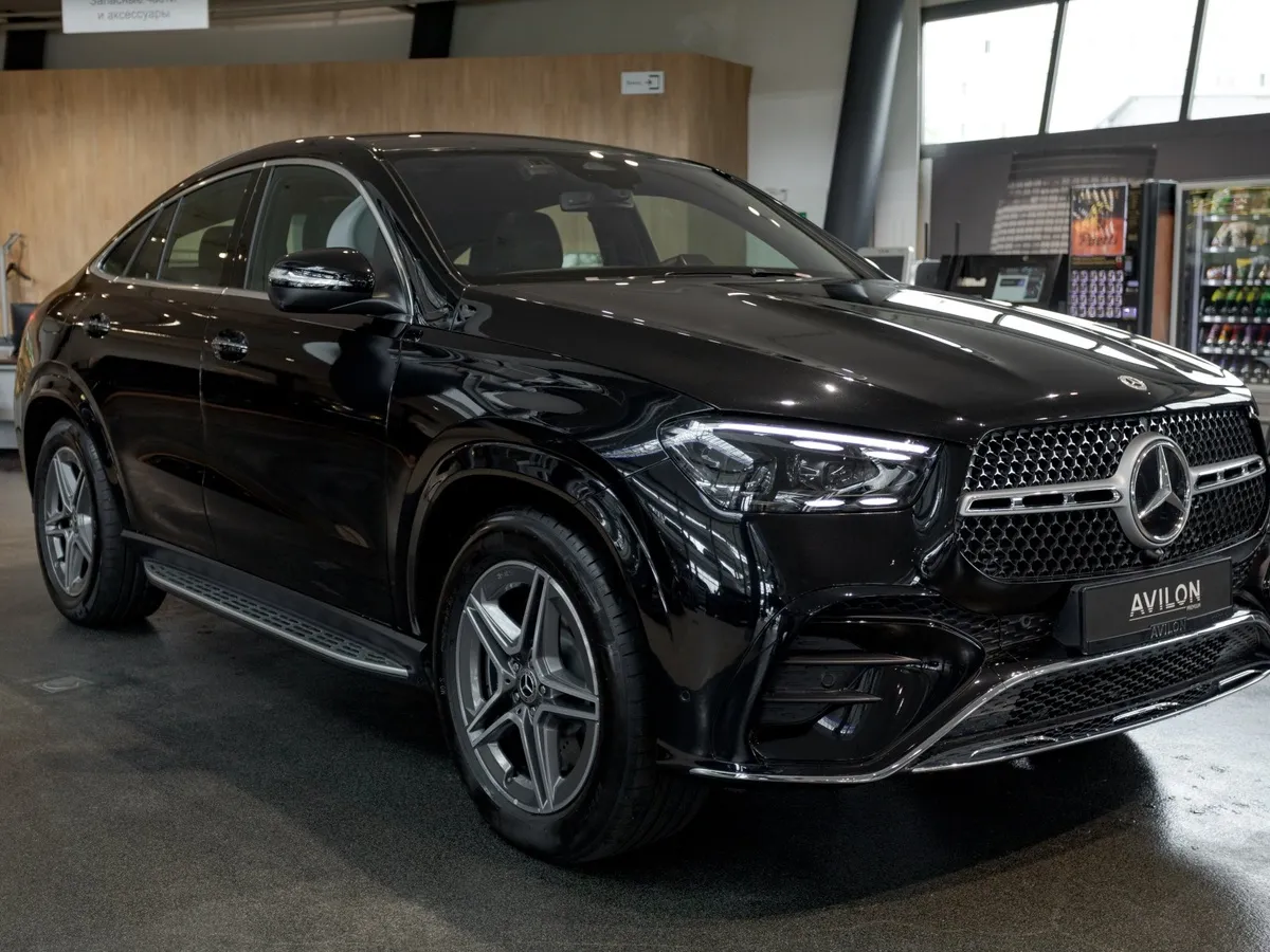 Mercedes-Benz GLE Купе 450 d 4MATIC 9G-TRONIC (367 л.с.) Черный в АВИЛОН. Слайд №2