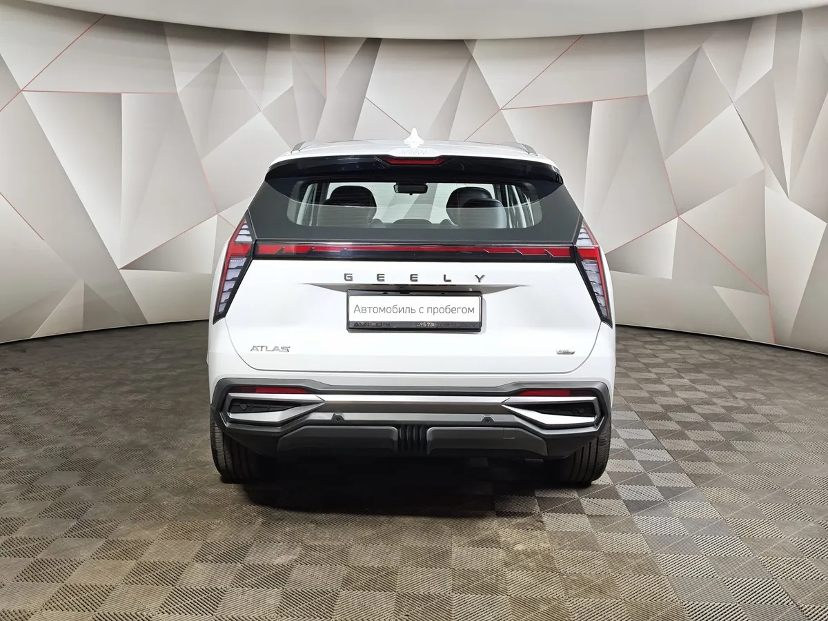 Geely Atlas 2.0T AT 4WD (200 л.с.) Флагман Белый в АВИЛОН. Слайд №8