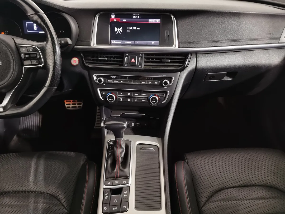 Kia Optima 2.0 T AT (245 л.с.) Черный в АВИЛОН. Слайд №14