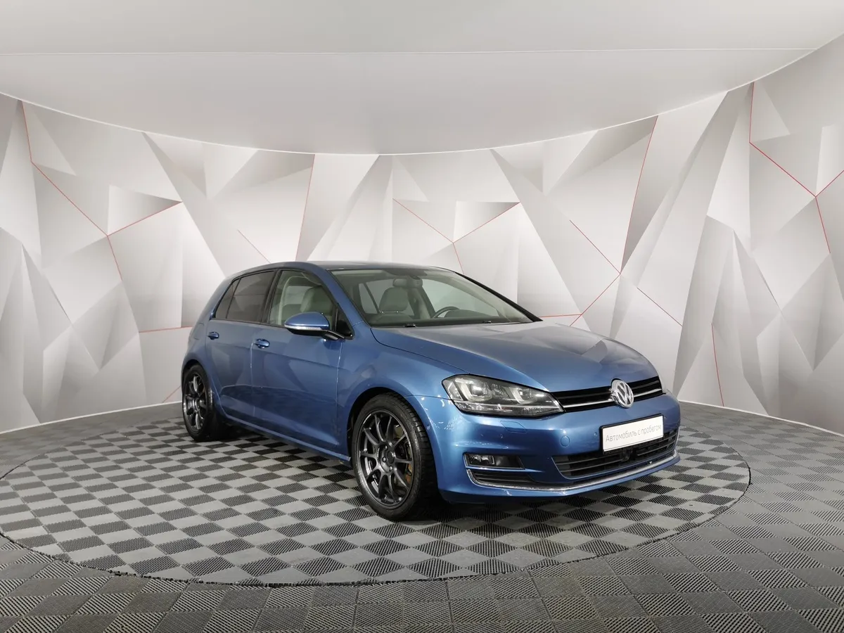 Volkswagen Golf 1.4 TSI BlueMotion DSG (140 л.с.) Highline Голубой в АВИЛОН. Слайд №3