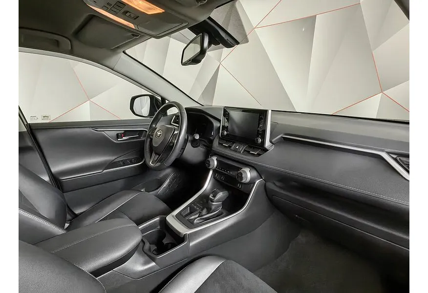 Toyota RAV4 2.0i CVT AWD (149 л.с.) Белый в АВИЛОН. Слайд №13