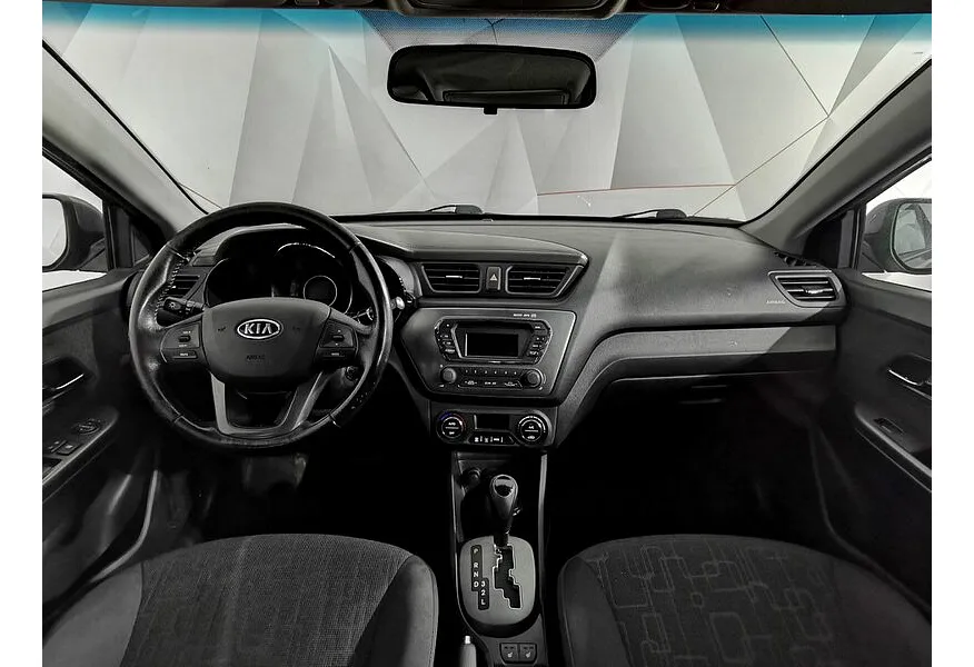 Kia Rio 1.6 AT (123 л.с.) Серый в АВИЛОН. Слайд №14