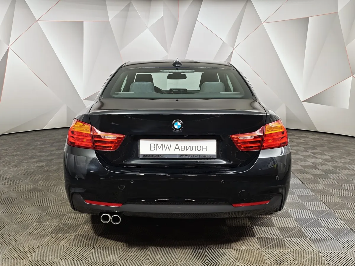 BMW 4 серия 428i xDrive AT (245 л.с.) Черный в АВИЛОН. Слайд №4