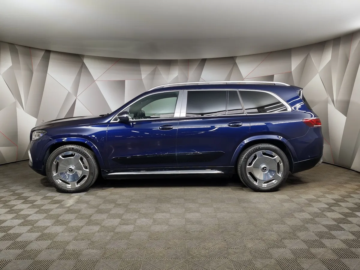 Mercedes-Benz GLS 600 9G-Tronic 4Matic (558 л.с.) Синий в АВИЛОН. Слайд №5