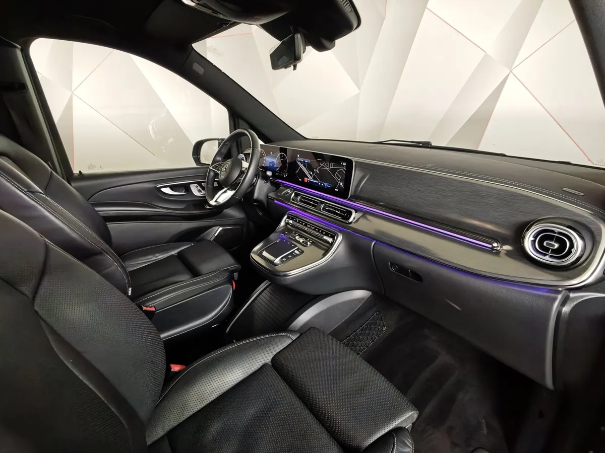 Mercedes-Benz V-Класс V 300 L3 4Motion 9G-Tronic (239 л.с.) Черный в АВИЛОН. Слайд №12