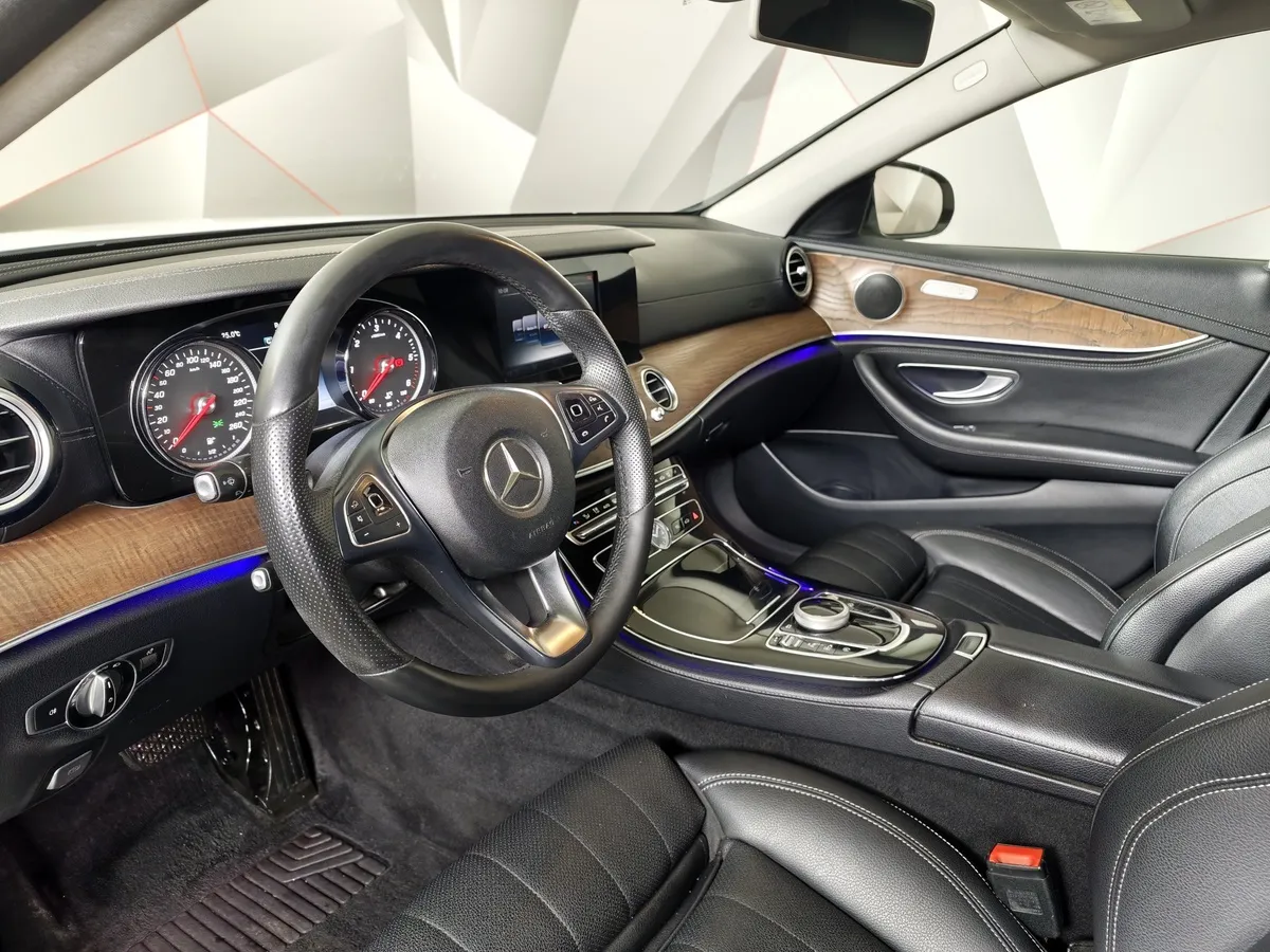 Mercedes-Benz E-Класс E 220 d 9G-TRONIC (194 л.с.) Белый в АВИЛОН. Слайд №18