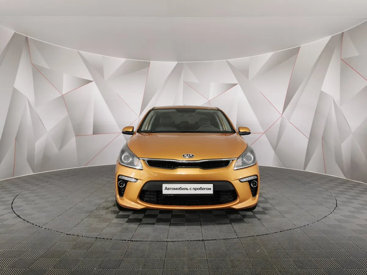 Kia Rio 1.6 AT (123 л.с.) Оранжевый в АВИЛОН. Слайд №7