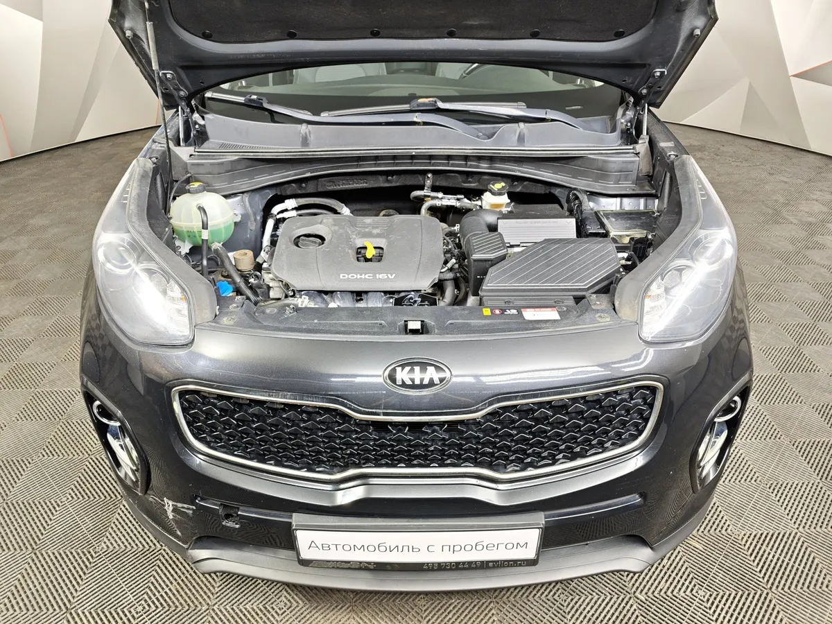 Kia Sportage 2.0 AT (150 л.с.) Luxe Черный в АВИЛОН. Слайд №11