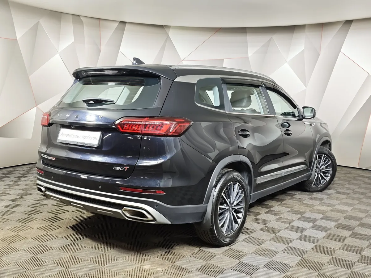 Chery Tiggo 8 Pro 1.6 TGDI DCT7 (186 л.с.) Highline (пакет Ultimate) Черный в АВИЛОН. Слайд №2
