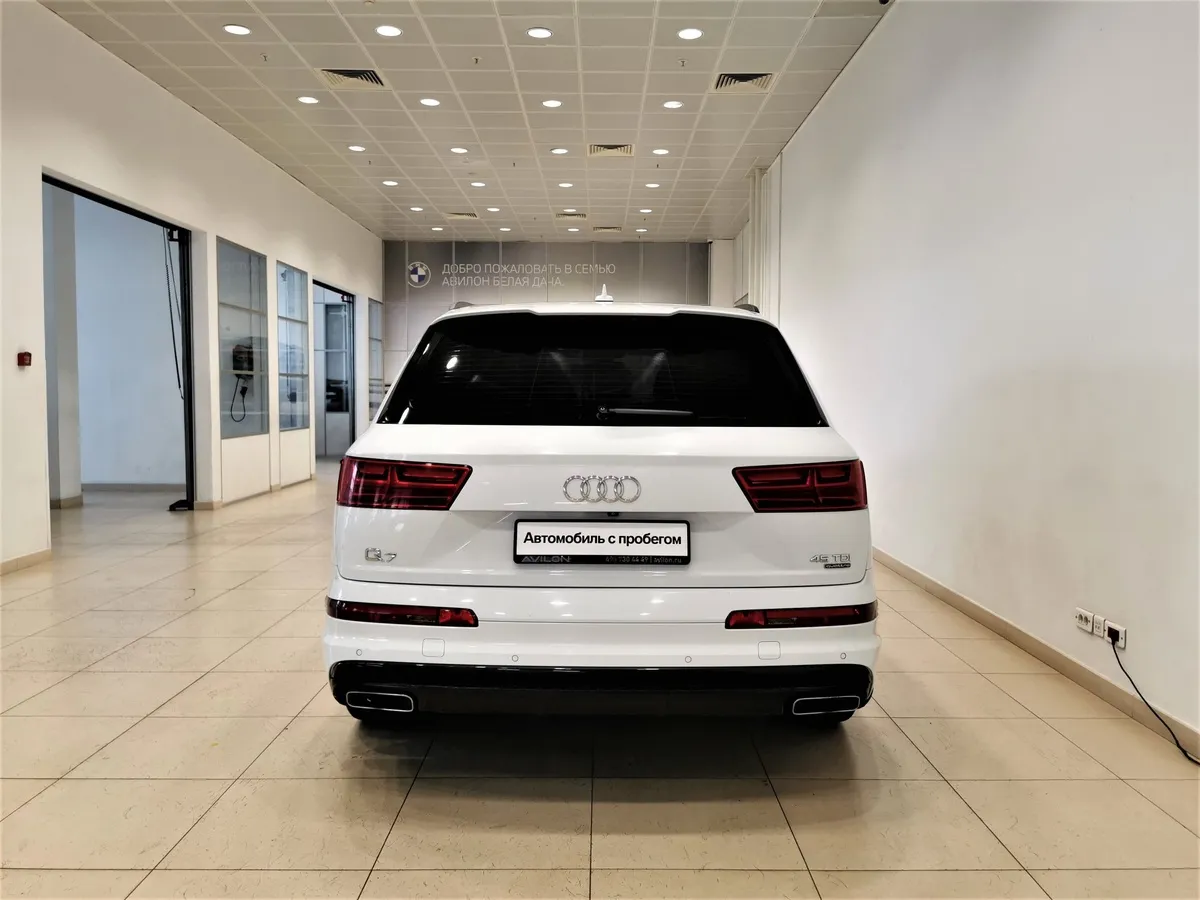 Audi Q7 3.0 TDI Tiptronic quattro (249 л.с.) Белый в АВИЛОН. Слайд №8