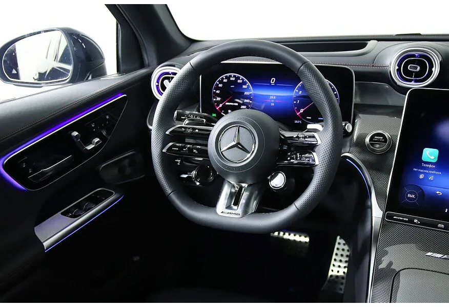 Mercedes-Benz GLC 43 AMG 9G-TRONIC 4MATIC (421 л.с.) Черный в АВИЛОН. Слайд №12 Mercedes-Benz GLC 43 AMG 9G-TRONIC 4MATIC (421 л.с.) Черный в АВИЛОН. Слайд №12