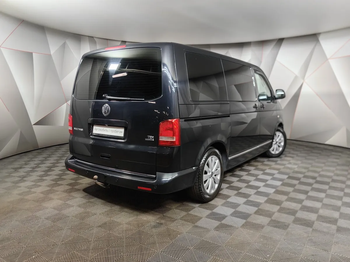 Volkswagen Multivan 2.0 BiTDI DSG 4Motion (180 л.с.) Highline Черный в АВИЛОН. Слайд №2