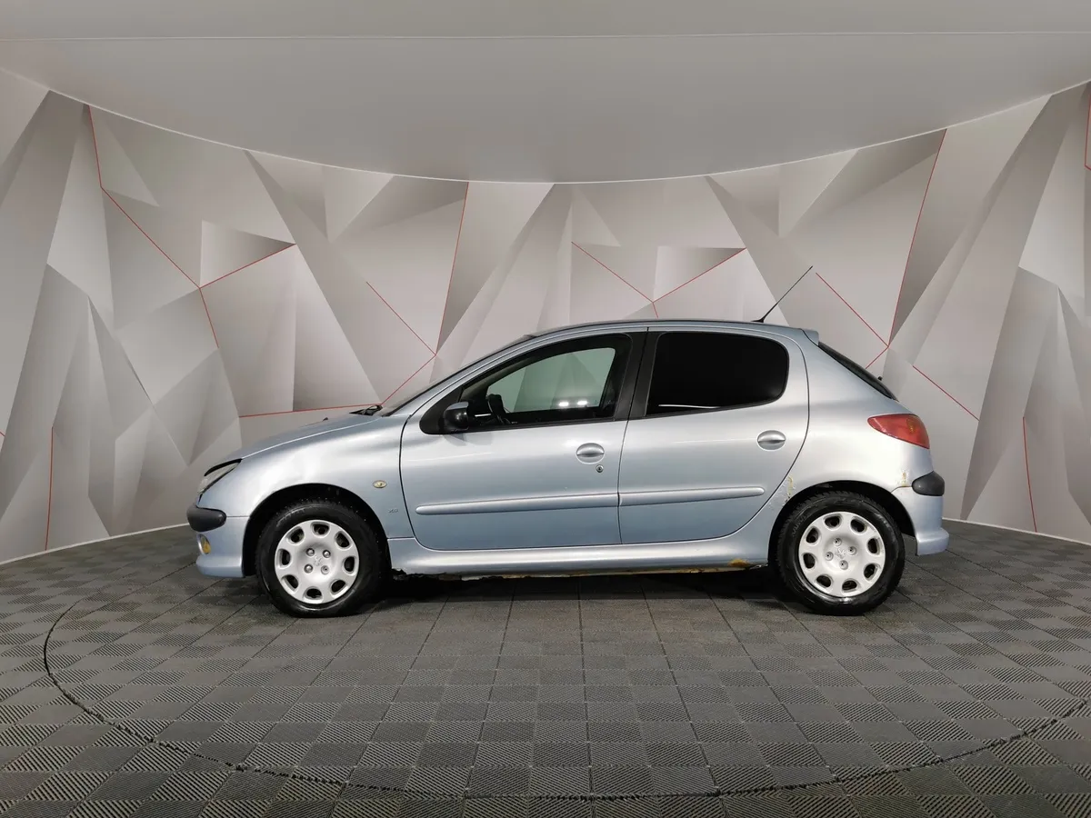 Peugeot 206 1.4 AT (75 л.с.) Серый в АВИЛОН. Слайд №5