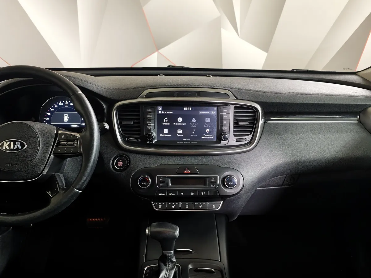 Kia Sorento 2.2 D AT AWD (5 мест) (200 л.с.) Prestige Белый в АВИЛОН. Слайд №15