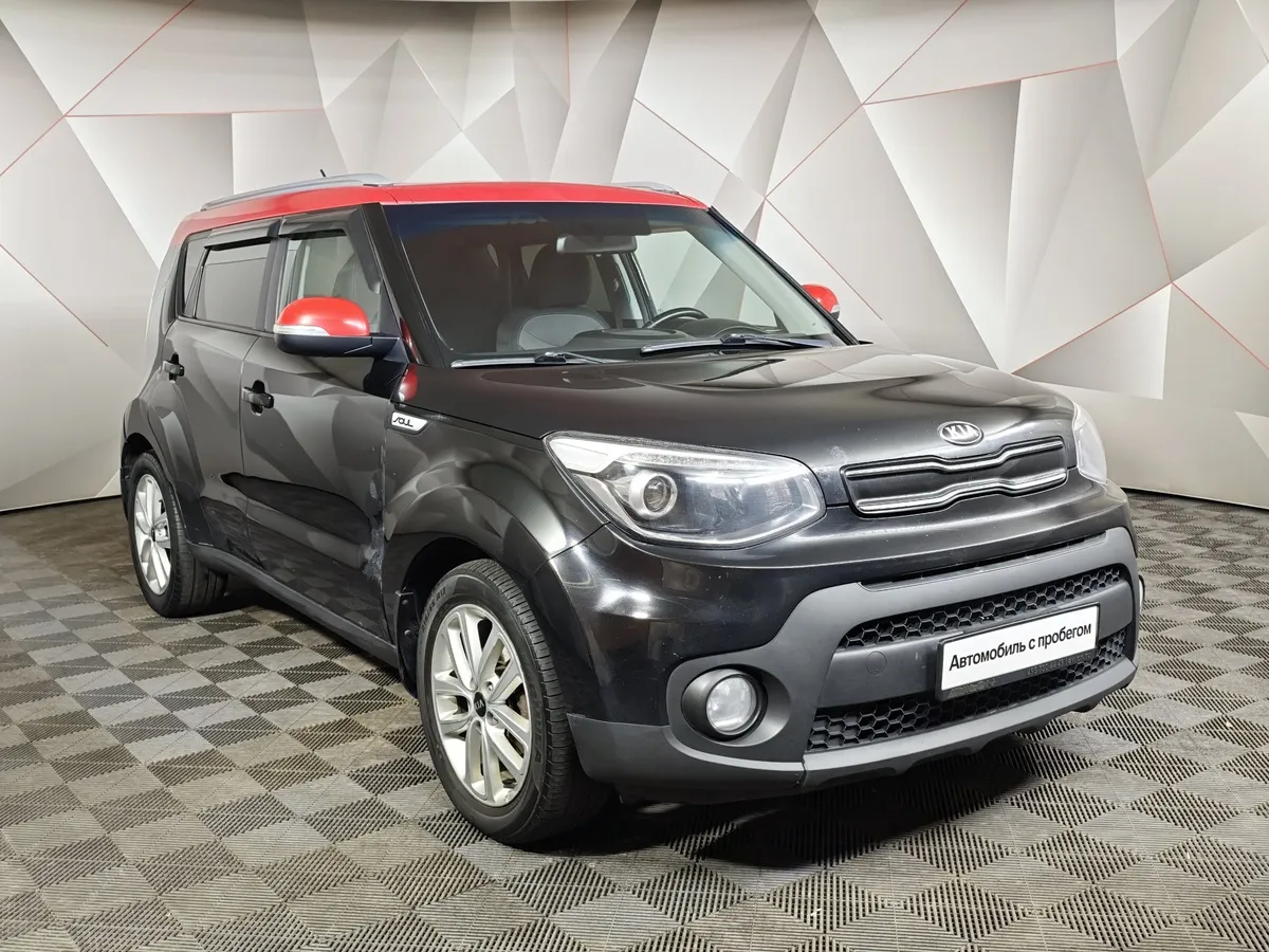 Kia Soul 1.6 CRDi AT (128 л.с.) Черный в АВИЛОН. Слайд №3