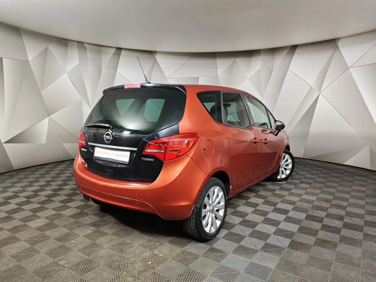 Opel Meriva 1.4 Turbo MT (120 л.с.) Оранжевый в АВИЛОН. Слайд №2