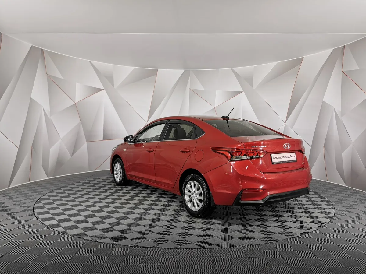 Hyundai Solaris 1.6 AT (123 л.с.) Elegance + Prestige Красный в АВИЛОН. Слайд №4