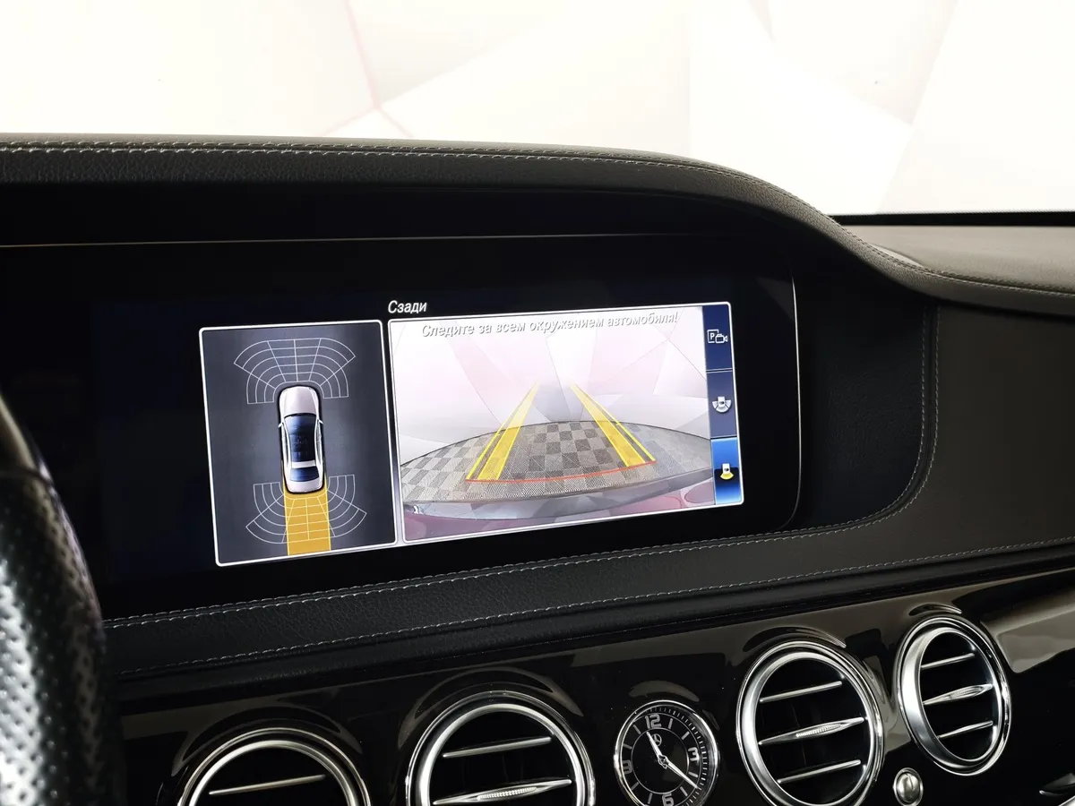 Mercedes-Benz S-Класс S 350 d 9G-Tronic 4Matic длинная база (249 л.с.) Черный в АВИЛОН. Слайд №24