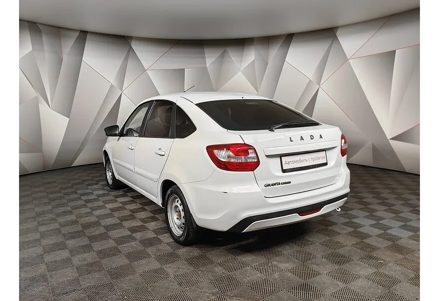 ВАЗ (Lada) Granta 1.6 AT (98 л.с.) Белый в АВИЛОН. Слайд №4