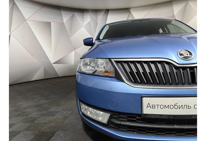 Skoda Rapid 1.6 AT (110 л.с.) Синий в АВИЛОН. Слайд №19