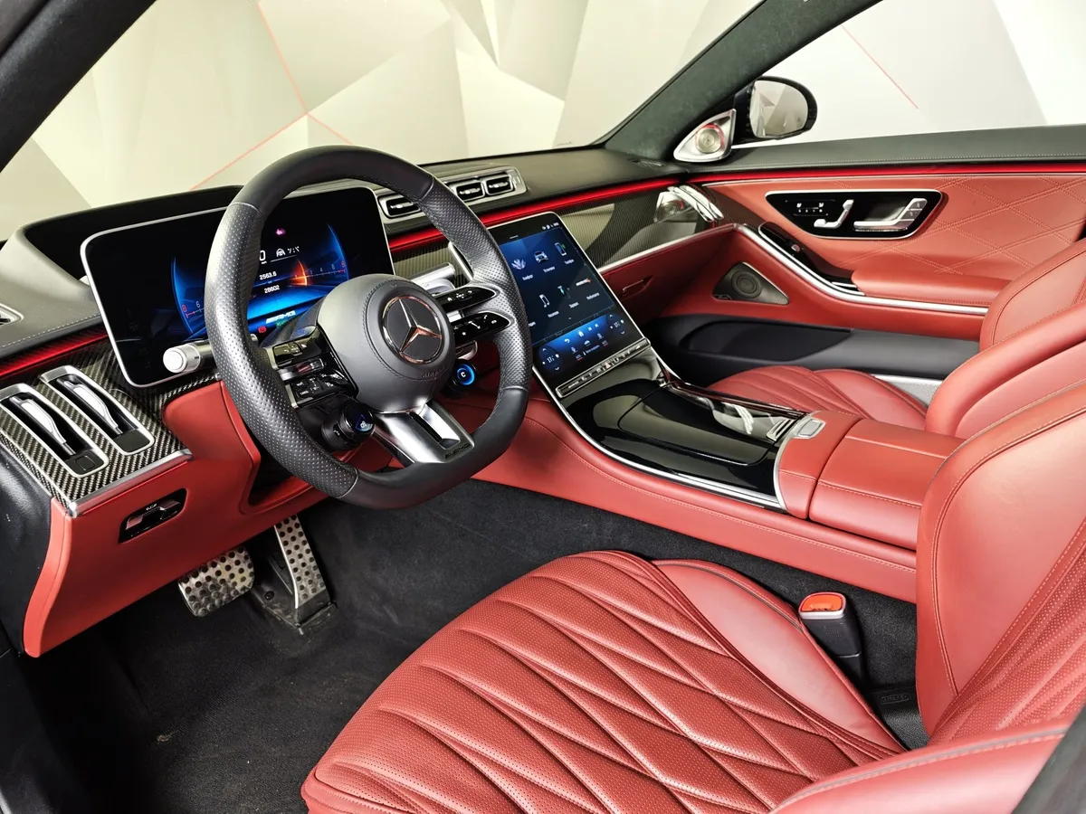Mercedes-Benz S-Класс AMG S 63 9G-Tronic 4Matic (802 л.с.) E Performance Серый в АВИЛОН. Слайд №19