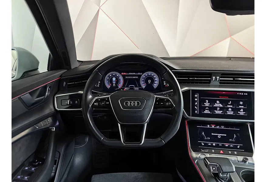 Audi A6 55 TFSI S tronic quattro (340 л.с.) Sport Белый в АВИЛОН. Слайд №20