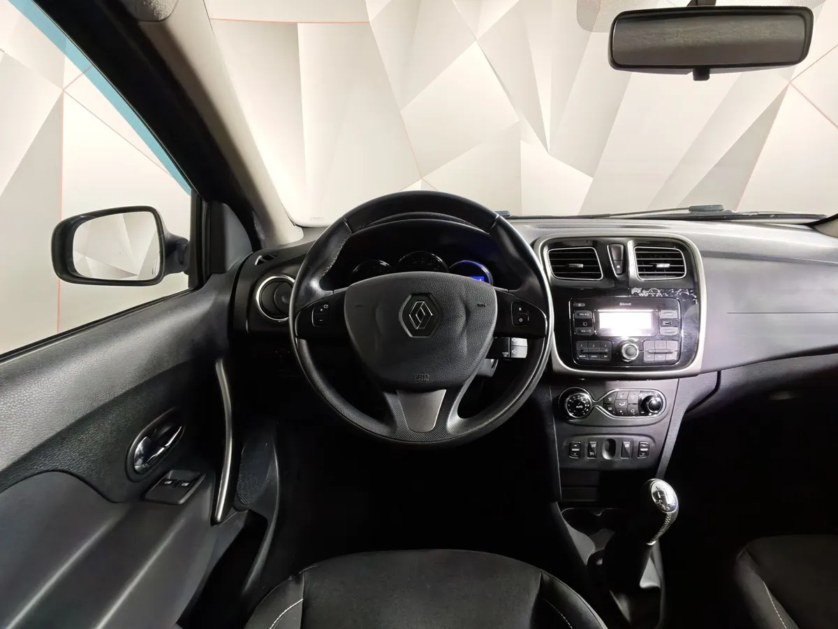 Renault Sandero 1.6 MT (113 л.с.) Stepway Drive Синий в АВИЛОН. Слайд №19