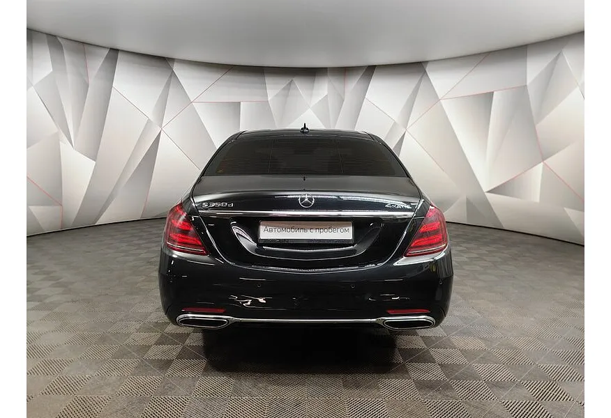 Mercedes-Benz S-Класс S 350 d 9G-Tronic 4Matic длинная база (249 л.с.) Черный в АВИЛОН. Слайд №8