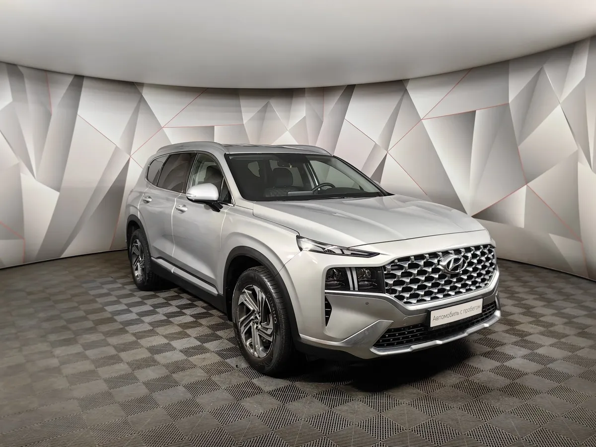 Hyundai Santa Fe 2.5 AWD 6AT (180 л.с.) Prestige Серый в АВИЛОН. Слайд №3