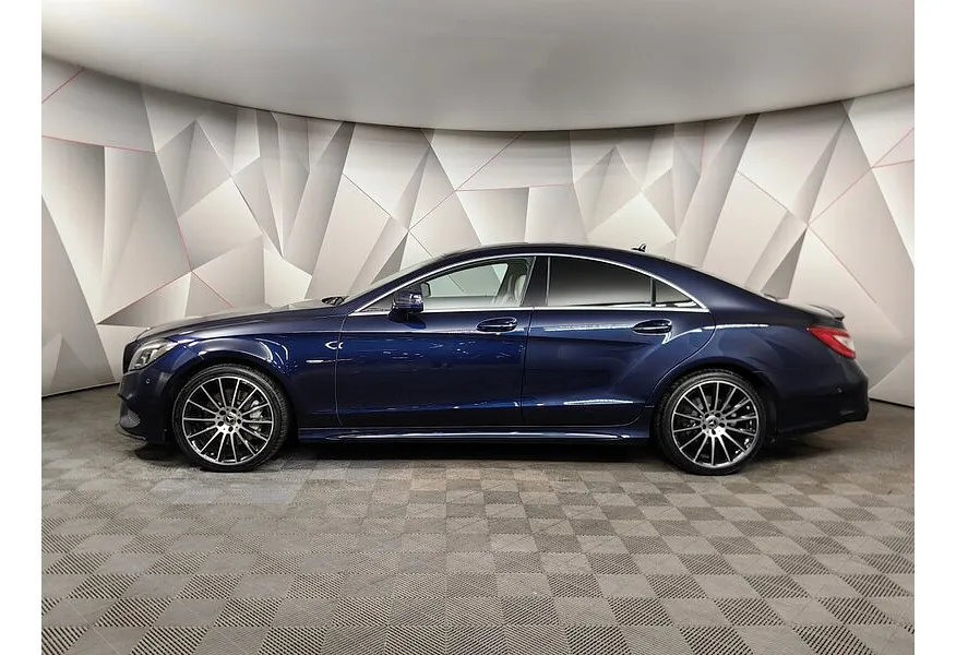 Mercedes-Benz CLS 350 d AT 4Matic (249 л.с.) Синий в АВИЛОН. Слайд №5